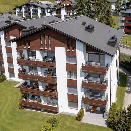 Ferienwohnung Casa Curnera 8 Laax Exterior foto